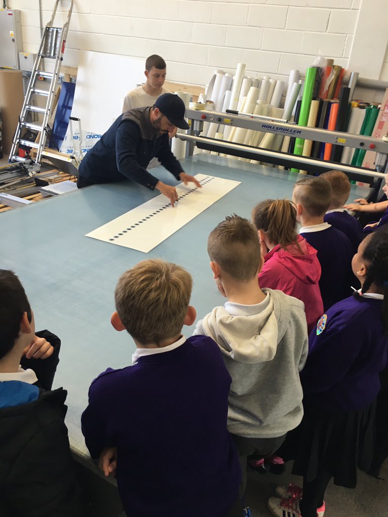 Huge thank you <a href="/_ThinkIMAGE/">THINK IMAGE</a> for showing the children from Four Acres how to print stickers today! <a href="/knowlewestmedia/">Knowle West Media Centre (KWMC)</a>