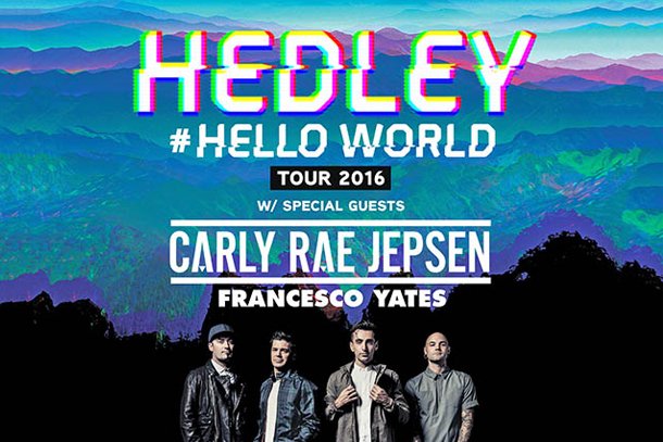 CTVYMVancouver's tweet photo. RT &amp; follow us to win VIP tix + a meet and greet with @Hedleyonline &amp; @carlyraejepsen! Winner announced TMRW! https://t.co/BtFoSBie9p