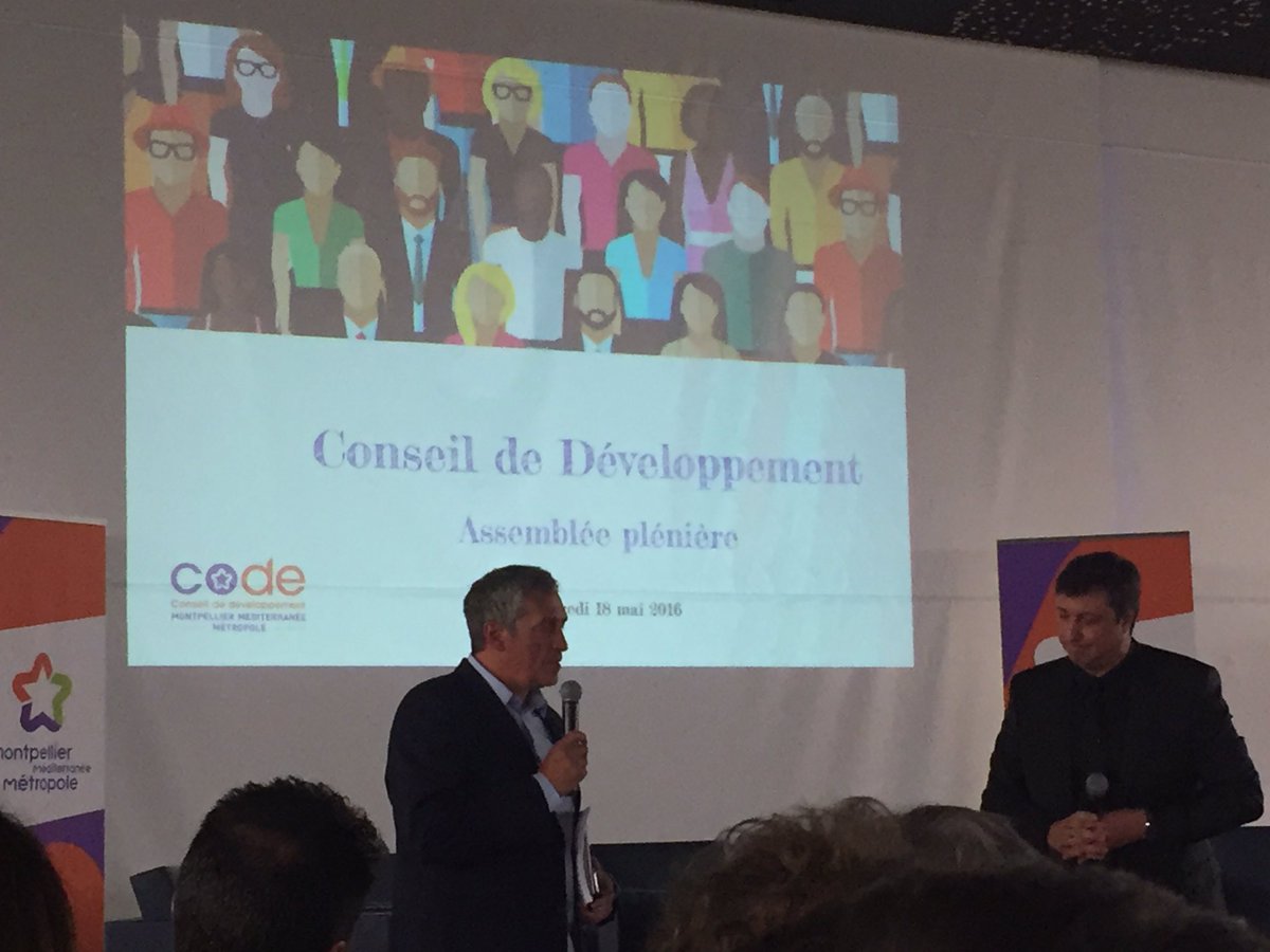 CecileNeuville's tweet photo. #code3m Ouverture de la Plénière par Philippe Saurel. @KatiaVidic @saurel2014 https://t.co/j9dESOQyFa