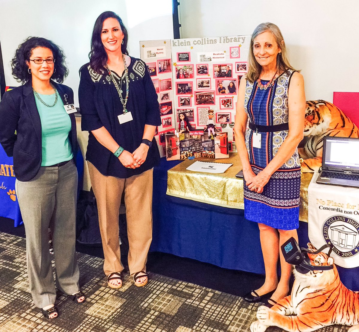 KCHSLibrary's tweet photo. @KleinLibraries @KleinCollins @KleinTransforms @KleinISD #learningfair2016 #showwhatyouknow https://t.co/bFQZDwxX4D