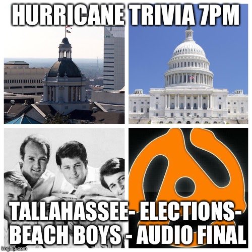 GregTish_'s tweet photo. Solid trivia tonight at @HurricanesTally #ihearttally https://t.co/ZZe37FszJU