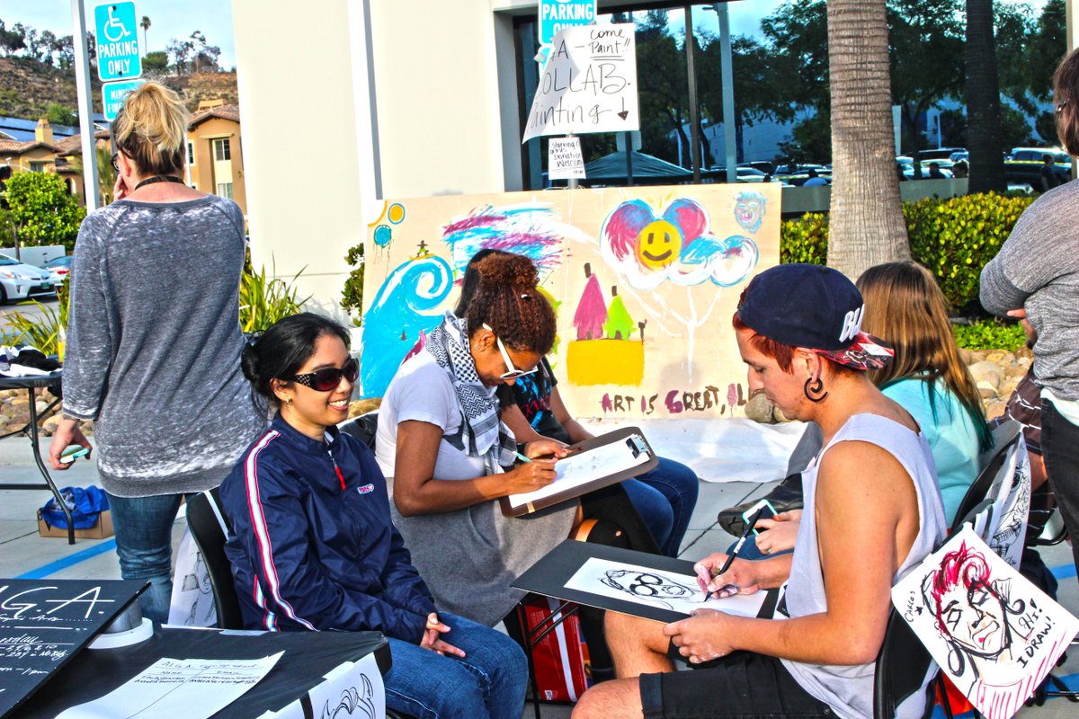 AiSanDiego's tweet photo. Check out these great highlights from last week's art fest! #aicasd https://t.co/hWo1dw7F80