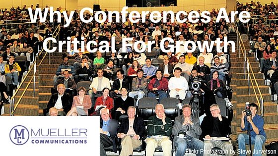 jfmueller's tweet photo. Why Conferences Are Critical For Growth https://t.co/1msHrnXTF5 Thanks @csprcstl for a great #spectrum16 #PR #comms https://t.co/sU3mV9Cu2s
