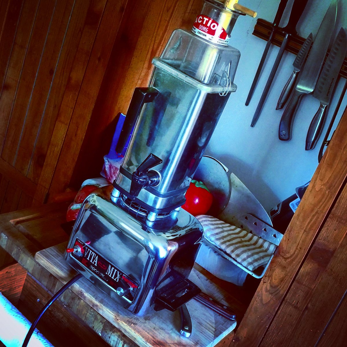 This just happened, Vintage Vita Mix... If you don't know, better ask somebody #fritesofny fritesofny.com