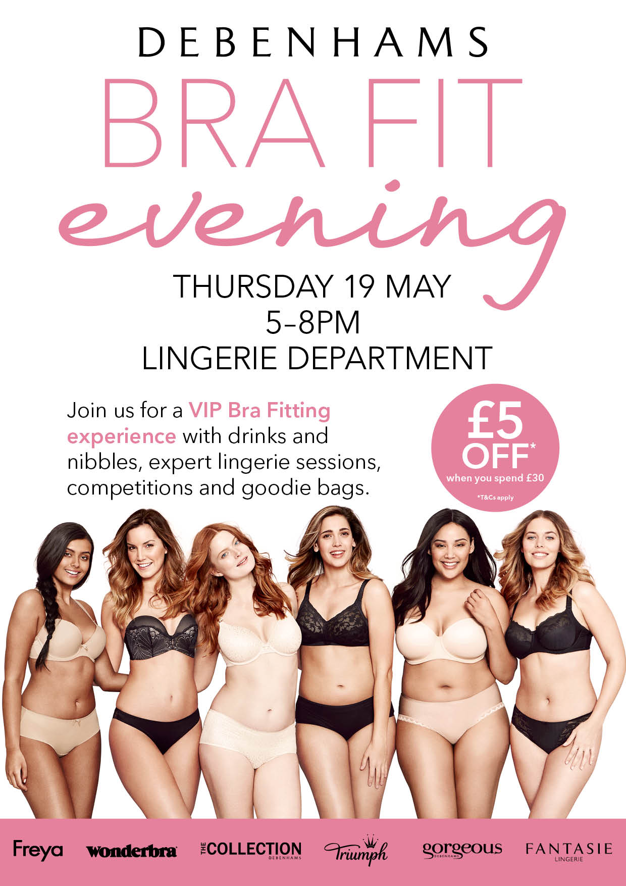 Debenhams در X: «Head to our @Bullring store tomorrow 5pm-8pm for