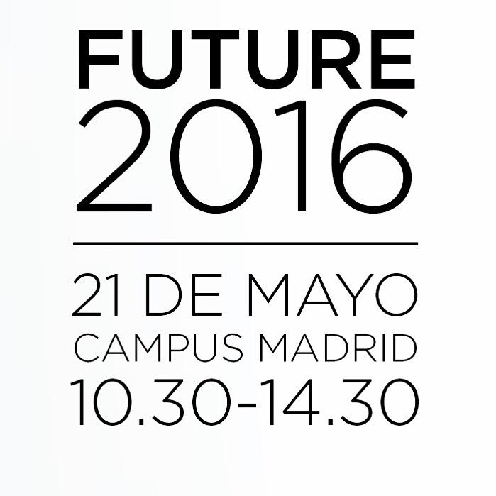 Este sábado compartiré mi experiencia en #Future2016 en <a href="/campusmadrid/">CampusMAD</a> tu invitación en bit.ly/1ss5yWa