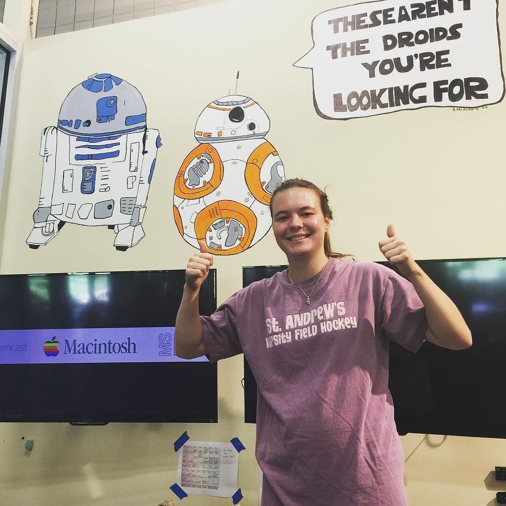 MathWars's tweet image. Amazing mural in the #sasmLAB senior Ada Barbee! ift.tt/1syN9I2