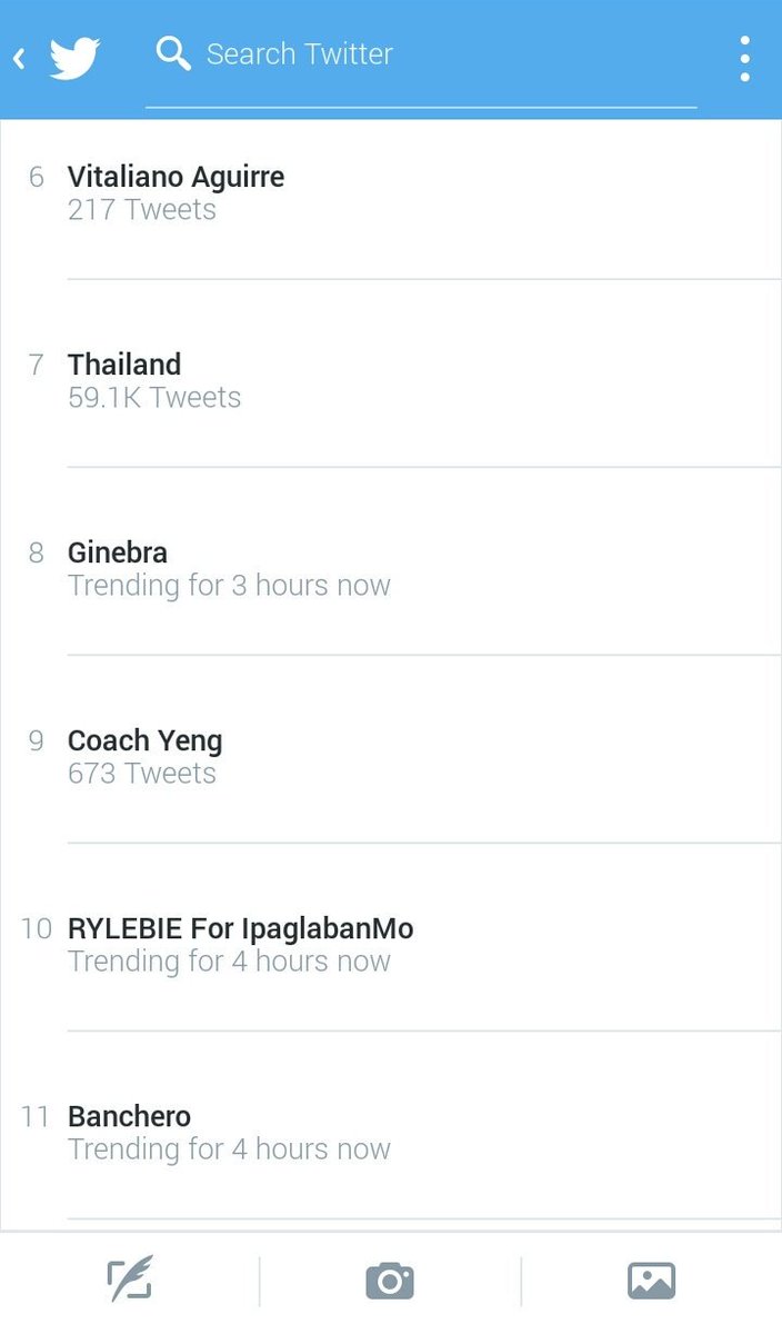 TeamChanFTW's tweet photo. Coach Yeng is trending at 9th spot. https://t.co/KHkVjHeFAS