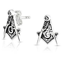 BonnieBootman's tweet photo. Save $22.99 #BlingJewelry Bling Jewelry Masonic Square and Compass 925 Silver Mens Freemason Stud Earringshttp://jc… https://t.co/BsTHkkqcUx