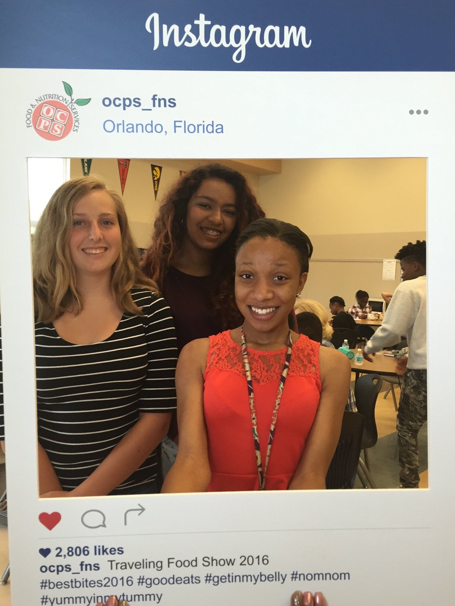 OCPS_FNS's tweet photo. We are having so much fun at the Traveling Food Show! #bestbites2016 #ocps https://t.co/vU3agYSzfg