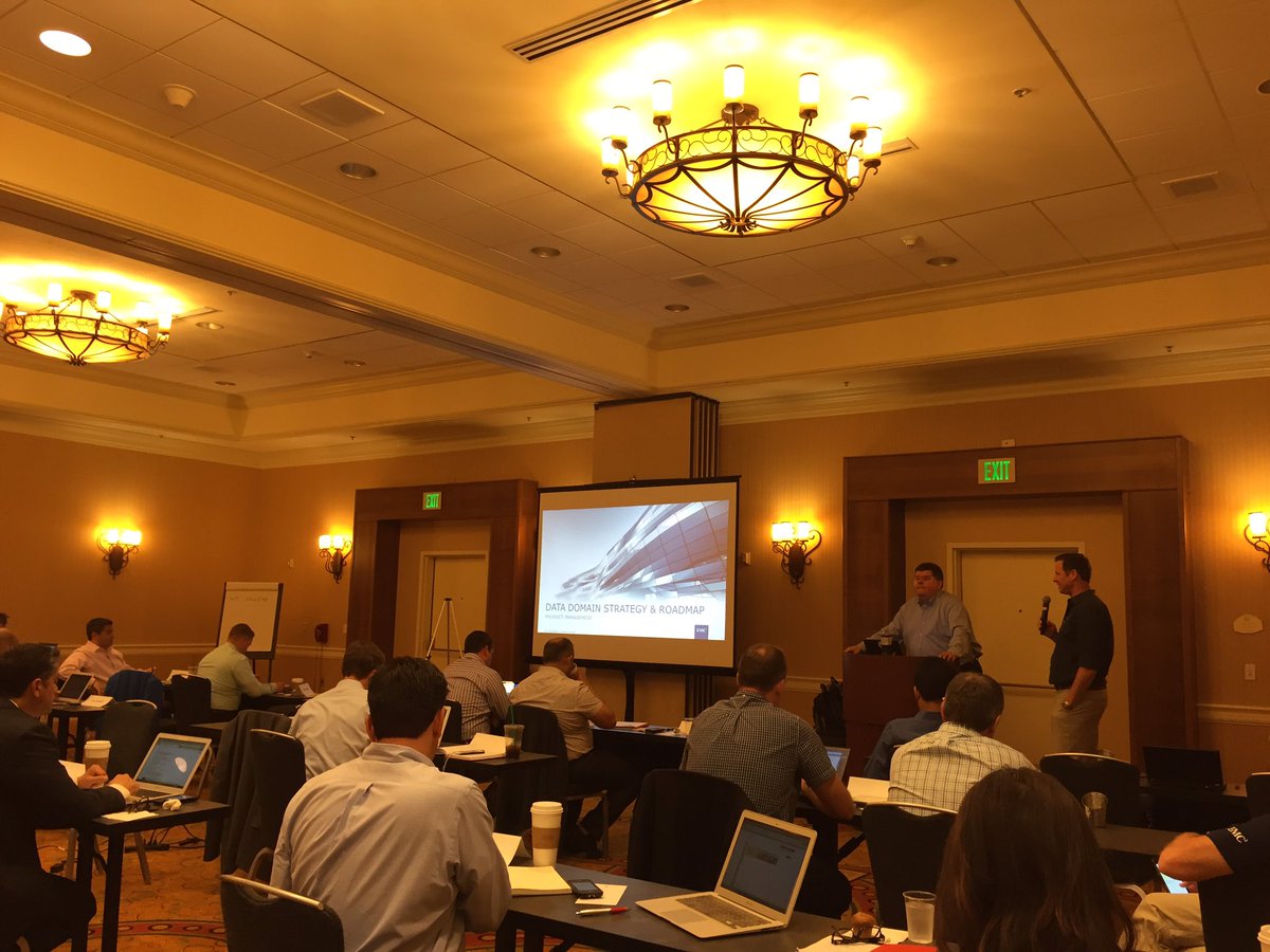 EMCFeldmann's tweet photo. Data Domain news from the PM in Santa Clara
#EMC #DPSrocks https://t.co/TIYxqSsk20