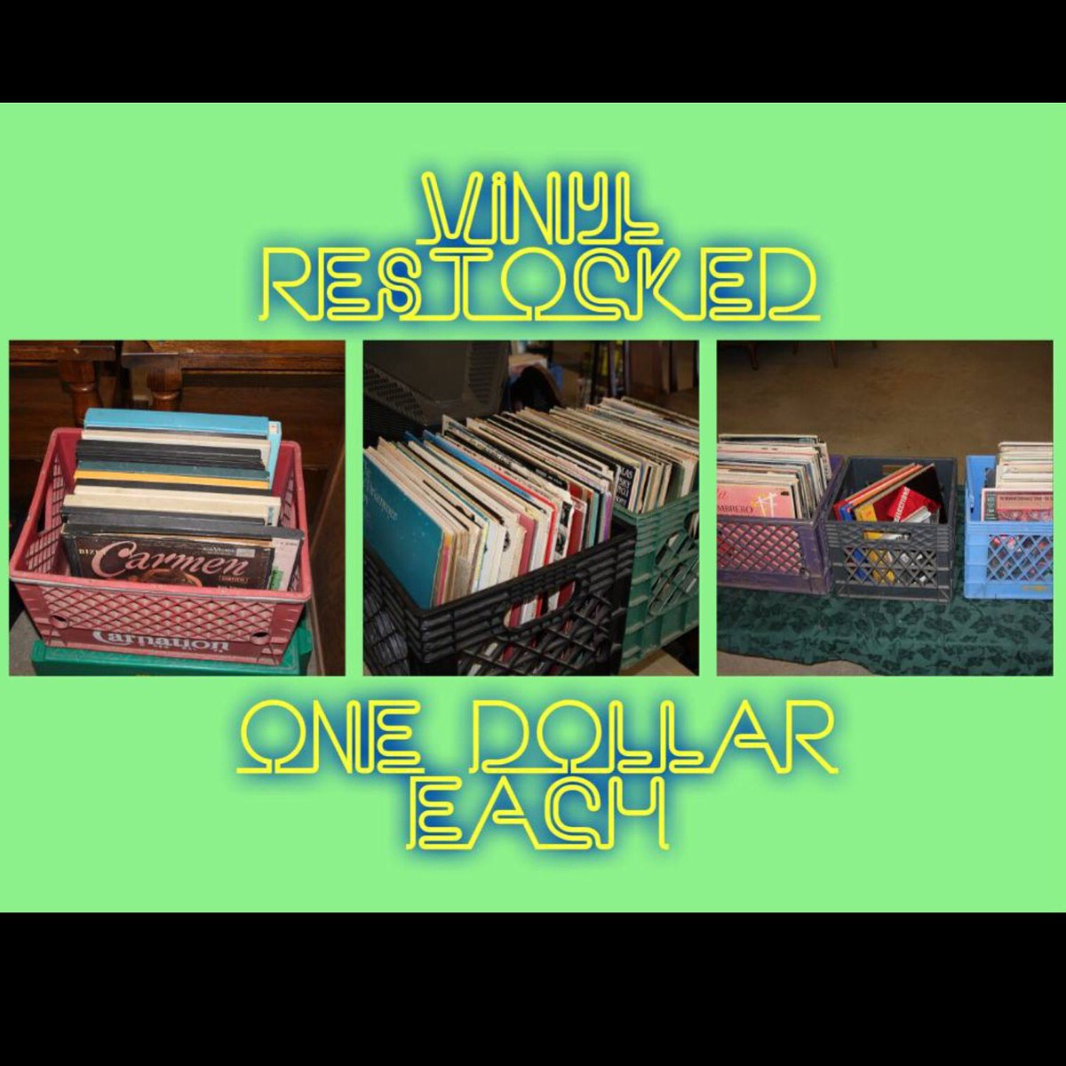 ReallySweetStuf's tweet photo. Lots of Funky new stuff in the Milk Crates this week! https://t.co/QGTK7xZGmZ