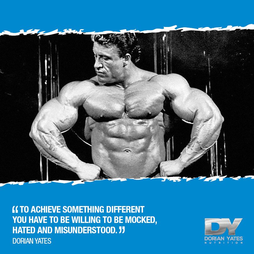 DYNutrition's tweet photo. Us bodybuilders are in a league of our own. Don't let those that can't kill your drive. #WednesdayWisdom https://t.co/HV6qXXH06s