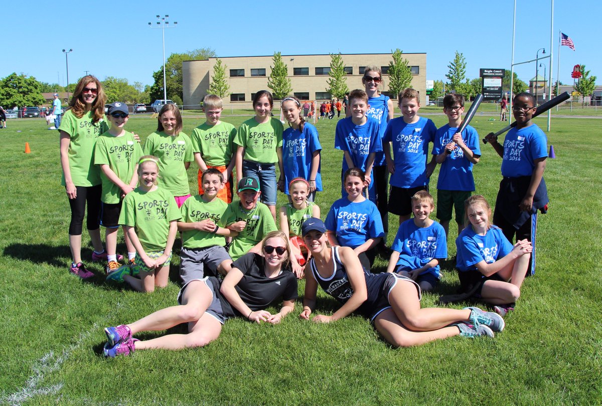 RegisCatholic's tweet image. This morning, 4th and 5th graders from our three elementary schools gathered at #RegisHS for some fun and games.