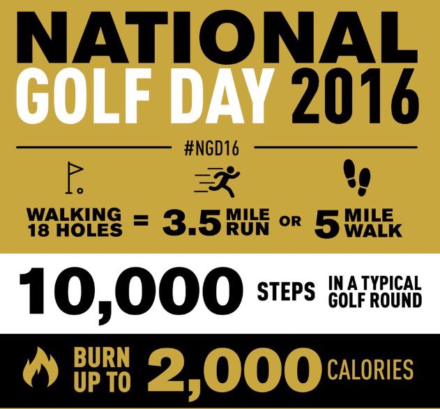 Greg_D_Lee's tweet photo. Great opportunity to get some good exercise today. #NationalGolfDay https://t.co/QNTbiMBVOq