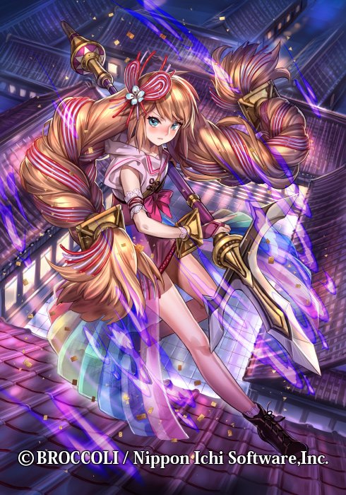 Z/X -Zillions of enemy X- ゼクス」で描かせていただいた「十文字槍