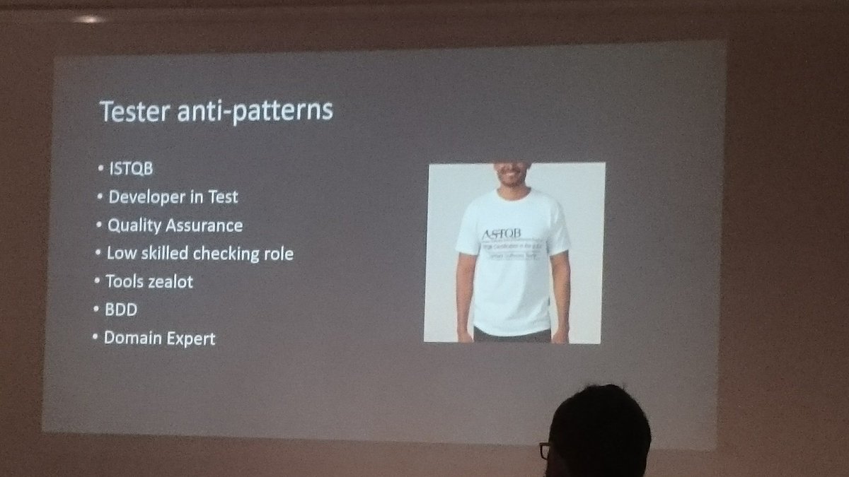 Tester_Number2's tweet image. #LeedsTG clem&apos;s job spec tester anti-patterns