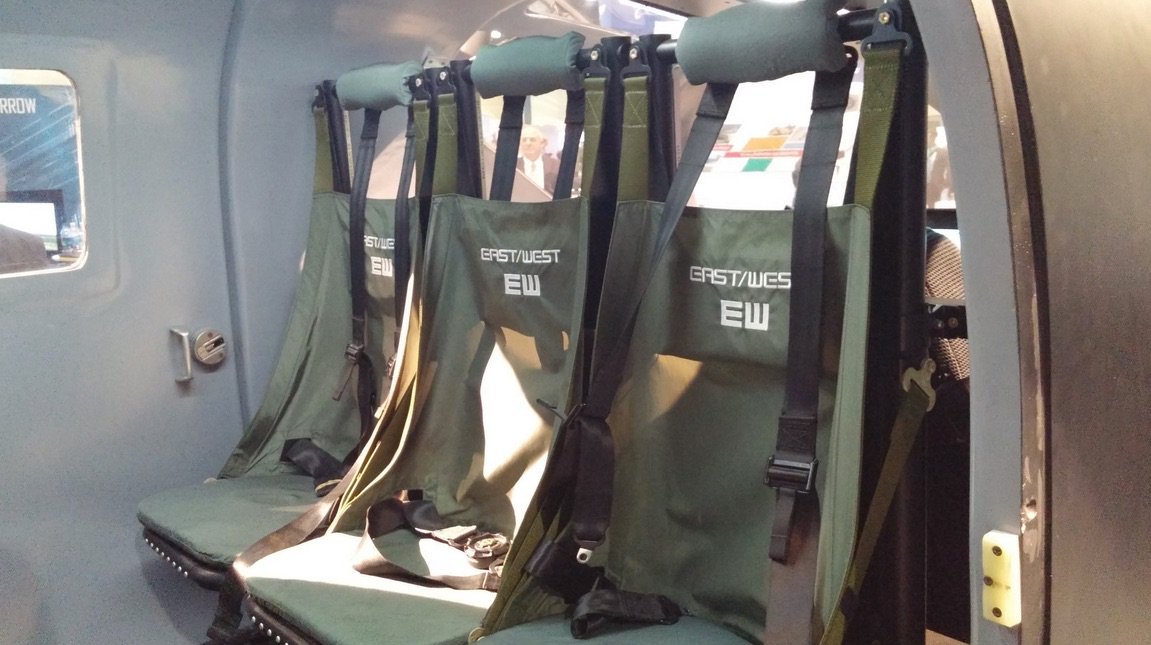 EAST_WEST_IND's tweet photo. Visit our partner @Sikorsky at booth 201 to get a glimpse of our helo seats in the S-97 Raider @HeloSociety #Forum72 https://t.co/VNgnT5CJmR