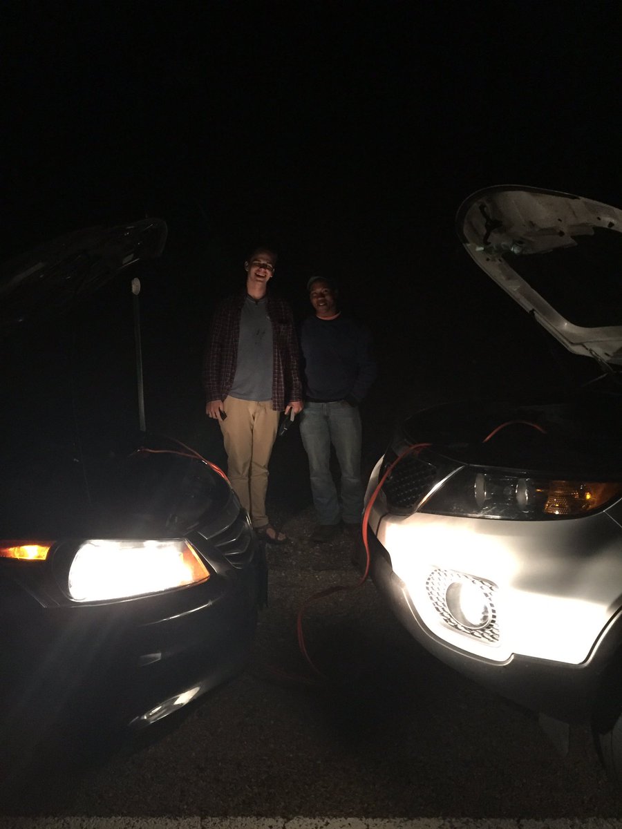 Driving to Arizona and the car breaks down in outside of Tucumcari, NM. I'll keep u updated with the process