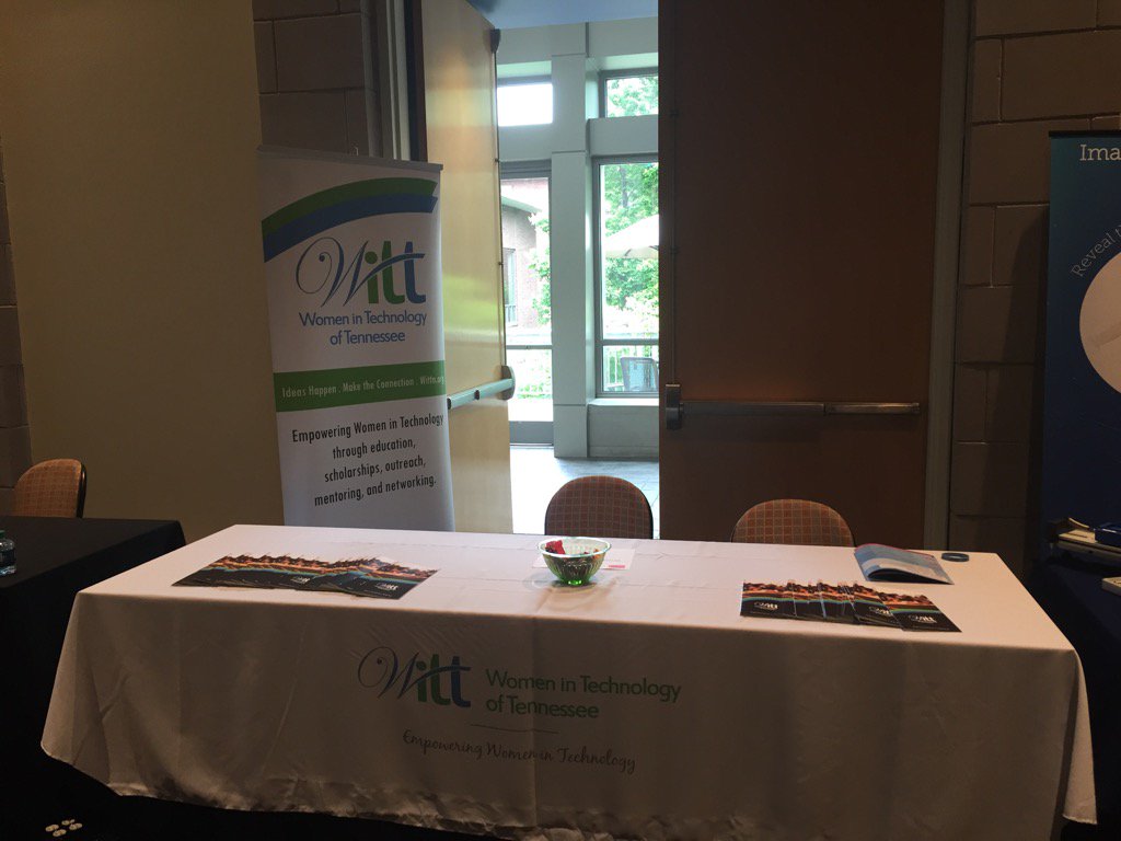 teamsamuelson's tweet photo. @WiTTNashville is at the Nashville STEM Innovation Summit! Come see us! @google  @PiedmontNG  @BlueCrossTnNews https://t.co/pK10Ed0wtU