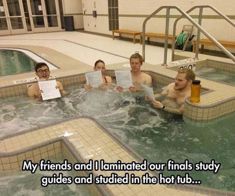 Be sure to find a good place to study, whether it's the CC, library, or even outside! #MSOE4me #studytime