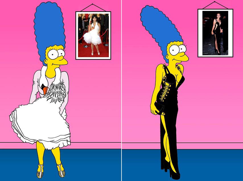 Mirada Couture On Twitter ¿quién Dijo Que Marge Simpson No Era
