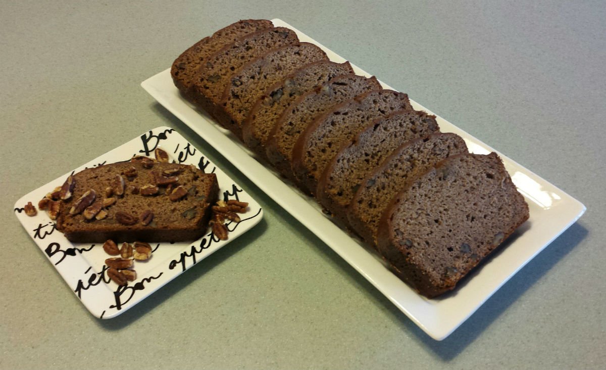 Bananatopia's tweet photo. Also on the menu: Amazing #SweetPotato bread &amp; Pecan #bananabread. @smartmarkets #Huntington &amp; @SpringfieldTWNC https://t.co/ynlOmaIcpk