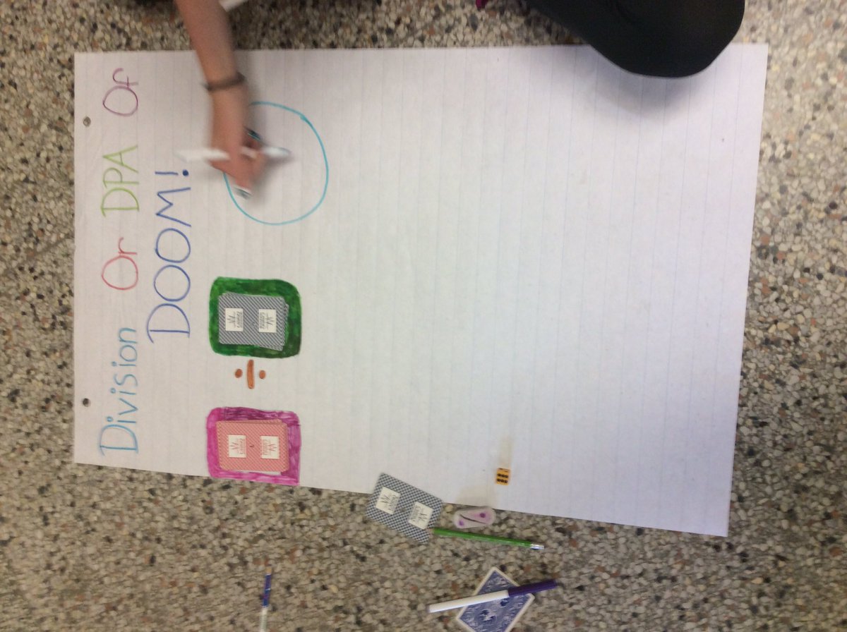 7L &amp; 4D <a href="/QEPSKnights/">Queen Elizabeth PS</a> join to create and play math learning games! #collaboration #studentleaders #responsibility