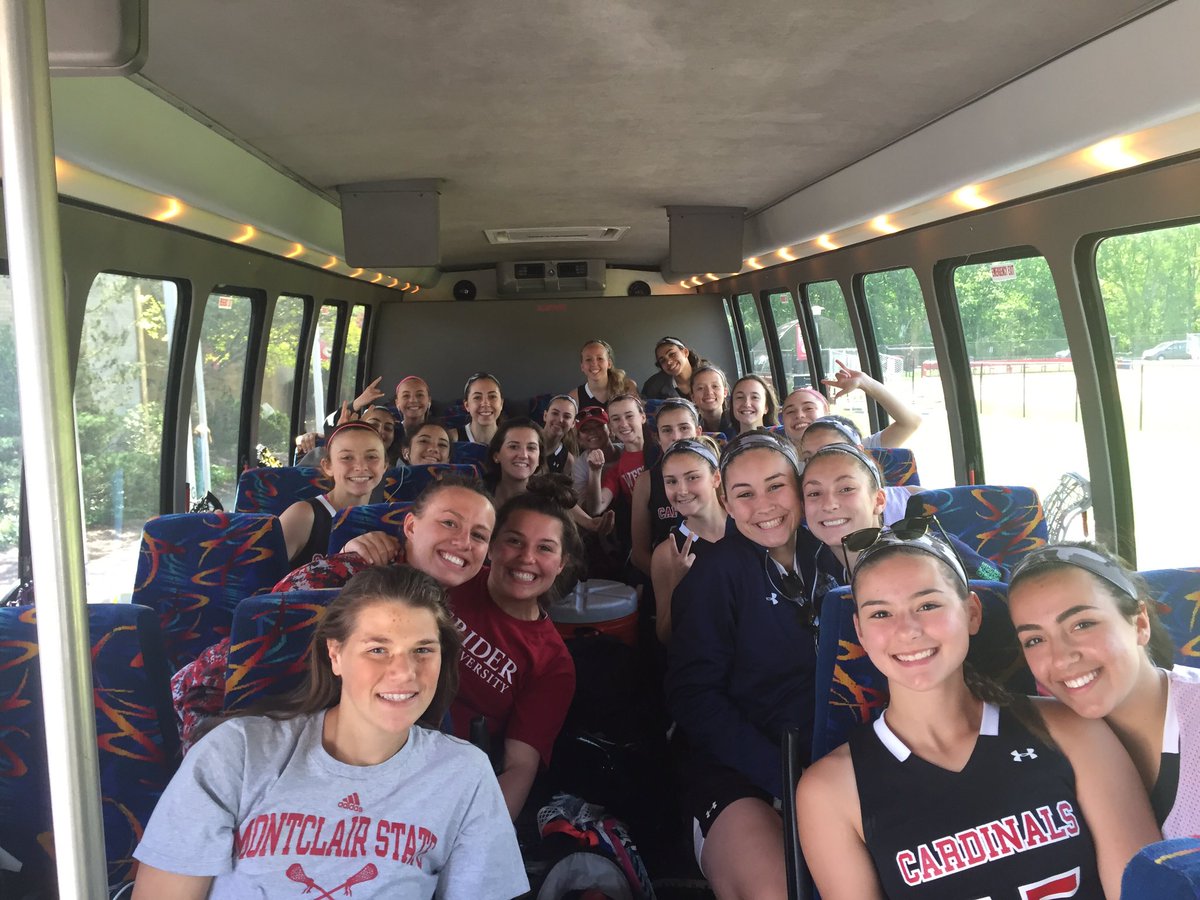 WWHSGirlsLax's tweet photo. Riding in style to Bernard's! #states #herewego!#rollcards https://t.co/qcW2dGSs0R
