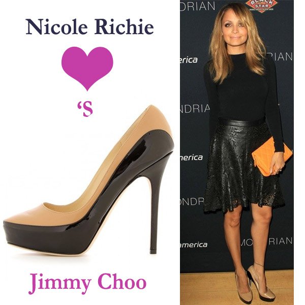 BarrattsShoes's tweet photo. #NicoleRichie #styleicon #favouriteshoes alert #jimmychoo #pumps #heels #nudeshoes https://t.co/0naYMwuKtx