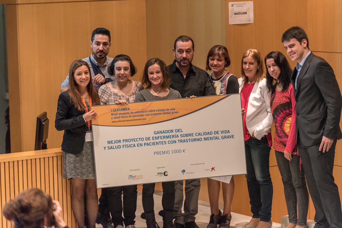ASCISAM's tweet photo. #Video IVCongrés @ASCISAM #IVCCISM #SalutMental "Finalistes 1r Certamen Projectes Inf" https://t.co/A4zVRN1ZYC https://t.co/4Q2ho2fS9j