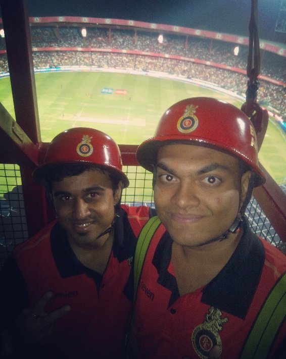 onlyprathamesh's tweet photo. That Was One Breathtaking Experience. Thank You For The #BoldBox Update @RCBTweets! 😇 #RCBvKXIP #PlayBold #BoldArmy https://t.co/Kre1MDZ90d