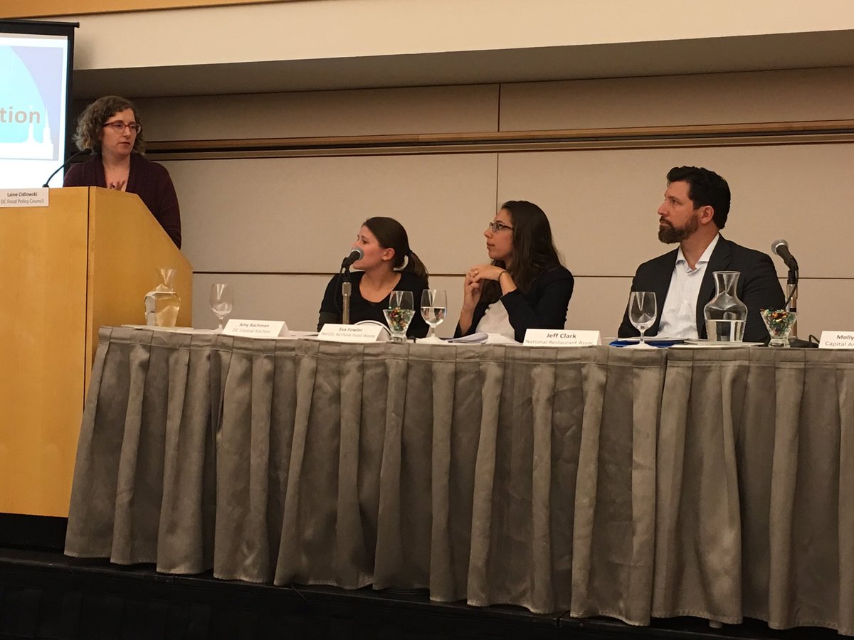 Want to reduce food waste? Ask your fave restaurant to donate their excess food. <a href="/WeRRestaurants/">National Restaurant Association</a> #zerowastedc