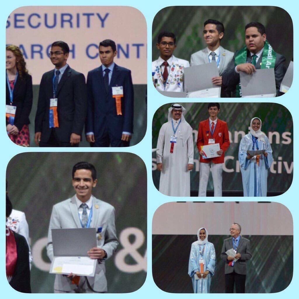 adoseofpride's tweet photo. Saudi Students received five special prizes at the Intel ISEF competition. #SaudiArabia #ISEF16SA https://t.co/84cx9wpHWk