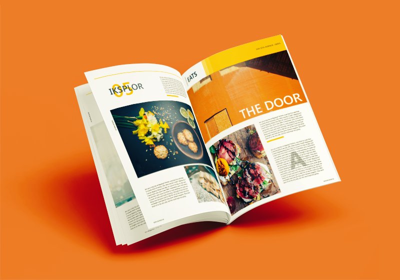 createunited's tweet image. Currently crafting editorial treatments for a San Fran based client project. #colour #EatRight  #newsletter #design