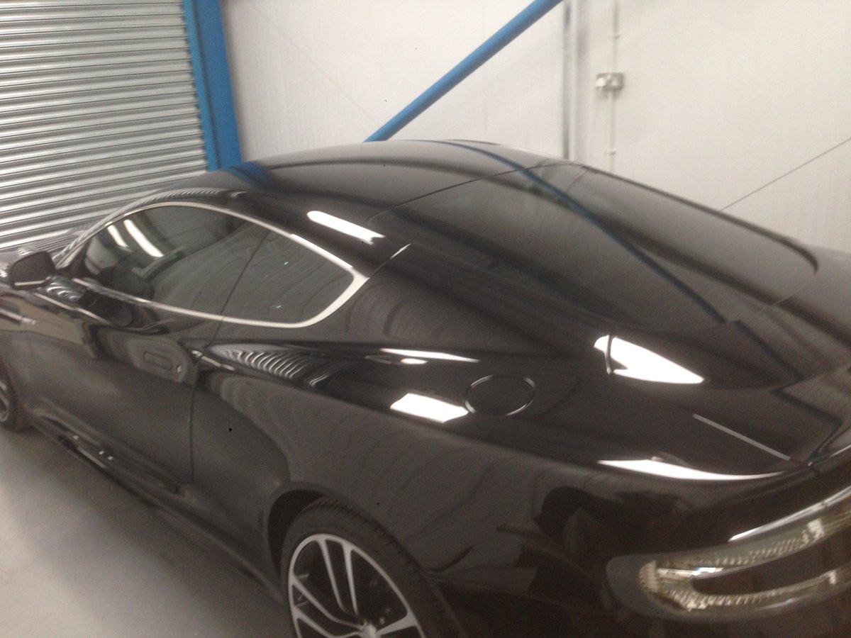 TintTronics's tweet photo. @llumarfilms wonder how many people in the world have tinted an Aston Martin DBS https://t.co/NgBKa9A8SY