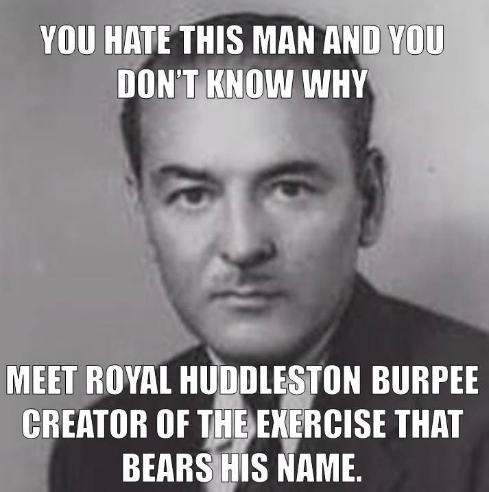 aboutthewords's tweet image. #EvilEvilMan #BurpeeHell