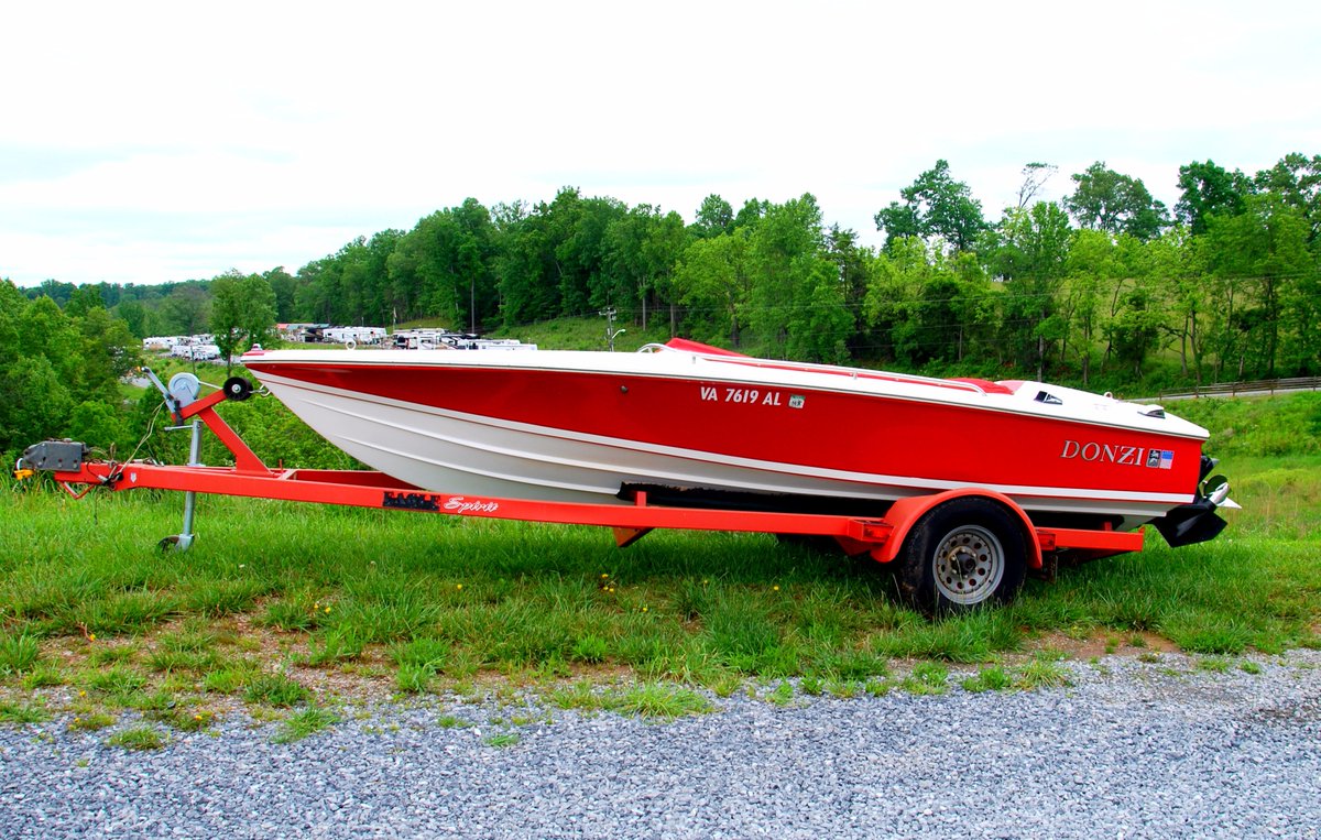 This classic beauty is looking for a new owner that is not faint of heart. Call 540-297-3700 for more details #donzi