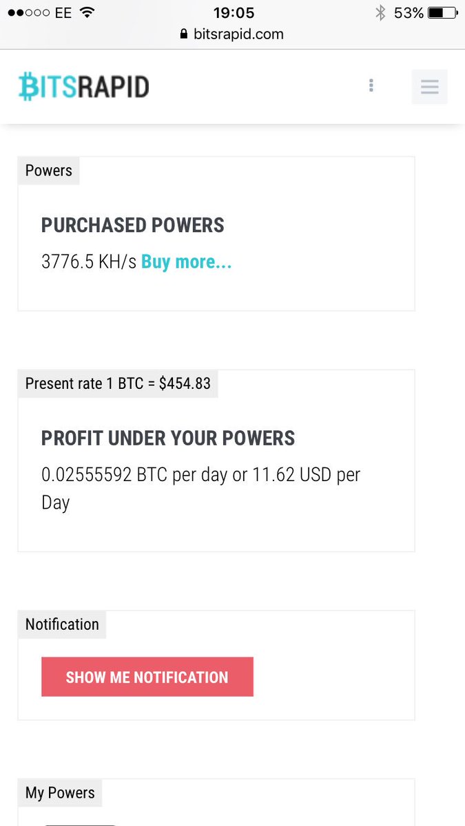 Michaelvb30's tweet photo. https://t.co/fkUVlgVD8B
Don't miss this great opportunity. Bitcoins are on the up. #bitsrapid #investment https://t.co/bOtMiggMov
