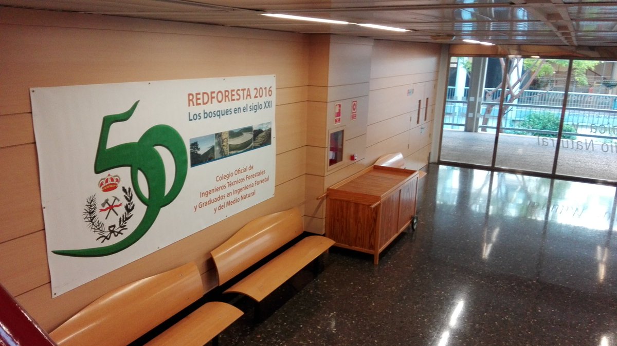 IngForestal50's tweet image. Todo listo para el comienzo mañana de #Redforesta2016 Levante en Universidad Politécnica de Valencia