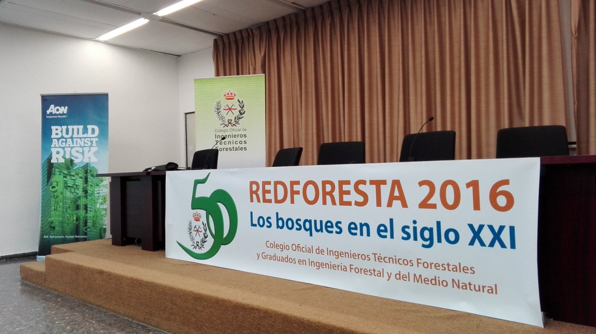 IngForestal50's tweet image. Todo listo para el comienzo mañana de #Redforesta2016 Levante en Universidad Politécnica de Valencia