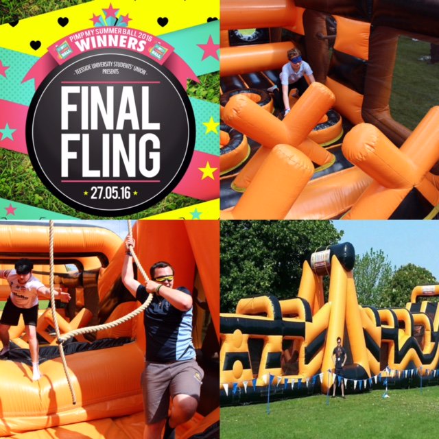 We hope this one fits - it’s massive!! A GIANT 26m long assault course is coming to final fling – crikey!