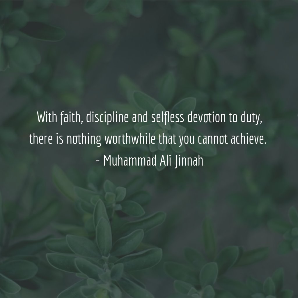 youngchoreoproj's tweet photo. With faith, discipline and selfless devotion... - #MuhammadAliJinnah #nonprofit #ycpla #wedensdaywisdom https://t.co/A3tlmb7UaC