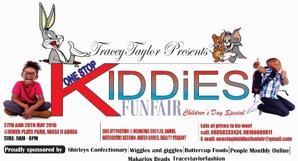 ChildrenFunFare's tweet image. Abuja! Get ready! The countdown has started! May 27th-28th, @ River Plate Park, Wuse 2, Abuja. Don't miss out...