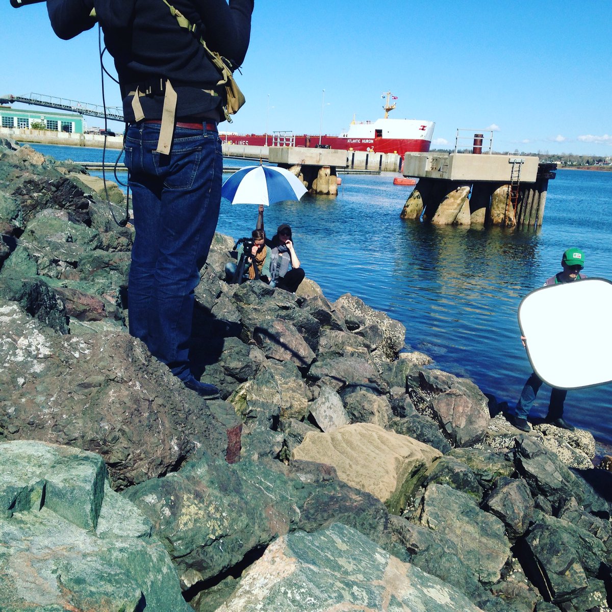 Enjoying the Harbour #Charlottetown #1kwaveatlantic