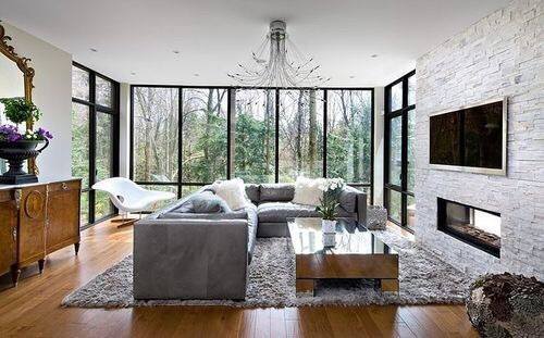 DivKenya's tweet image. Such a bright &amp;amp; open living space! Are you a fan of the wall to wall windows??