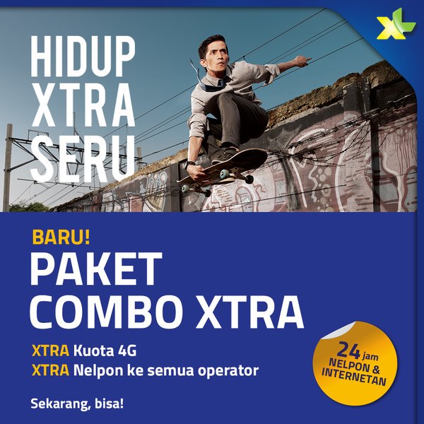XL Luncurkan Paket Combo Xtra M, L, XL, 2XL dan 3XL Harga Mulai Rp 59.000 harianti.com/xl-luncurkan-p… #ITIndonesia