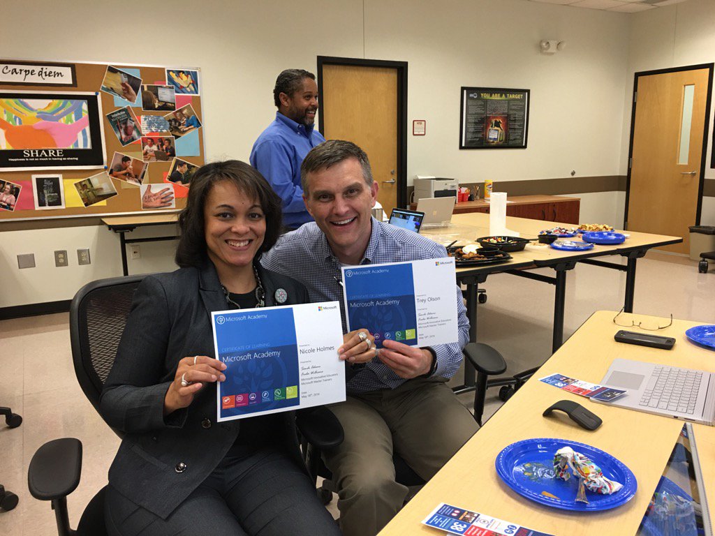FredaWilliams's tweet image. So proud of these to @CherokeeSchools Leaders on completing #MSAcademy training @HolmesMichon