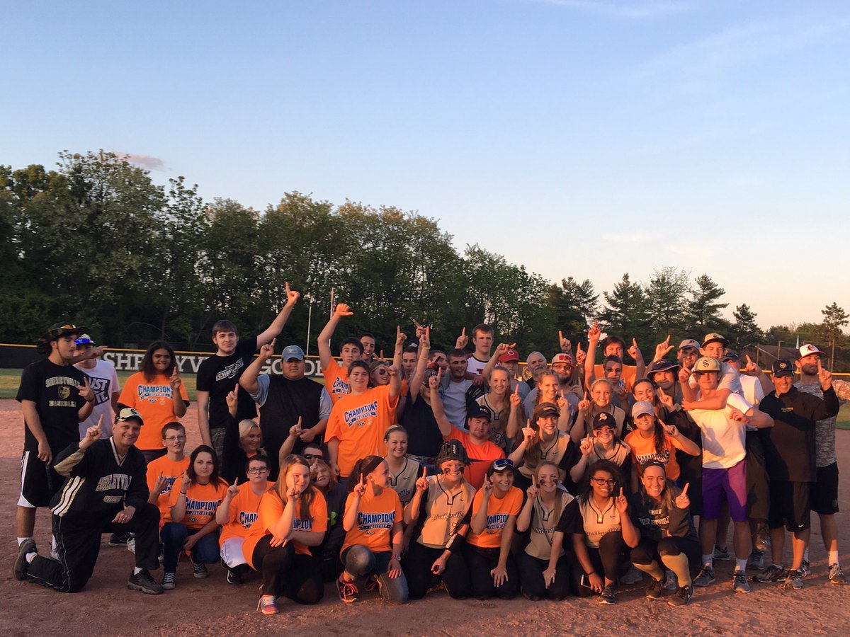 SHSGoldenBears's tweet photo. @ChampsTogether Softball game! Great game!! Thank you to all who participated and donated!! https://t.co/nUO2MLZFdJ