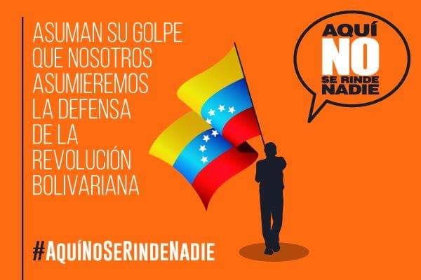 #ChavistaSinGuabineo La violencia es el arma de quienes no tienen la razón..